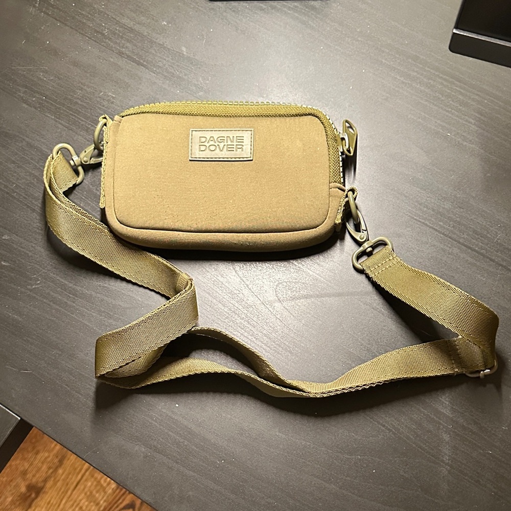 Dagne Dover Olive Belt Bag